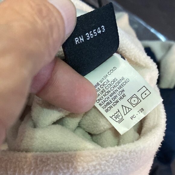 Izod Men's Reversable Jacket Large Navy 1/4 Zip Pullover Cozy Fleece Reversible - Picture 8 of 12